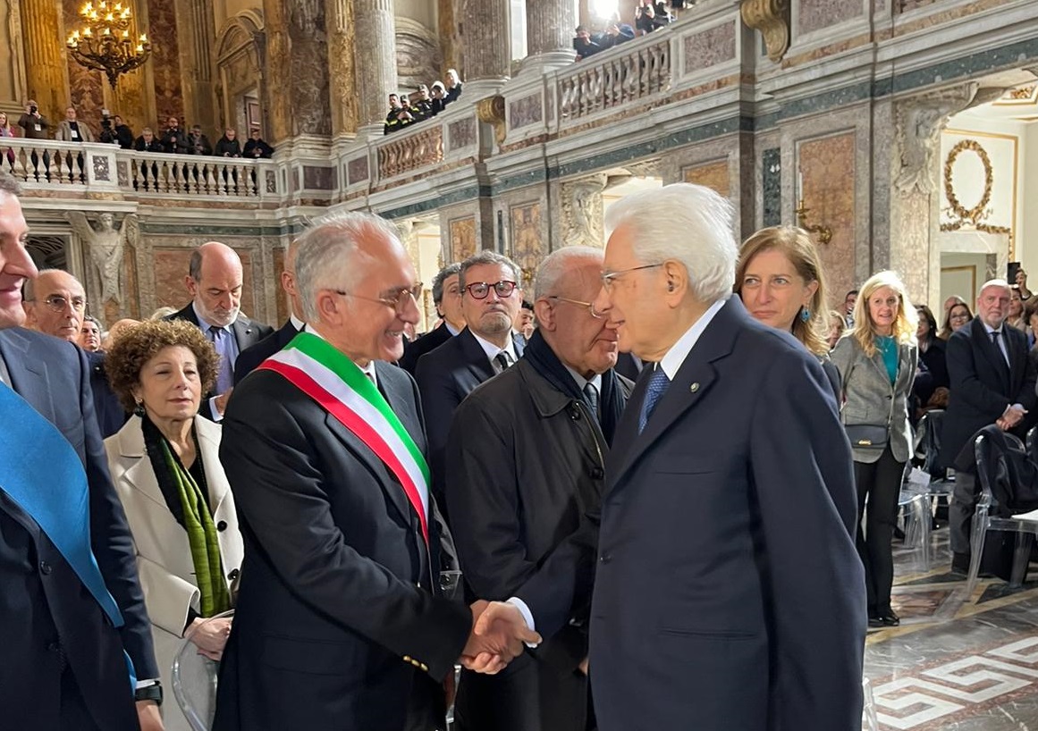 %name LA VISITA A CASERTA DEL PRESIDENTE DELLA REPUBBLICA, SERGIO MATTARELLA