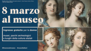 8 MARZO AL MUSEO 300x169 SOPRINTENDENZA CASERTA E BENEVENTO, l8 MARZO MUSEI GRATUITI PER LE DONNE