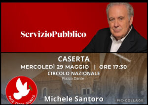 %name INCONTRO CON MICHELE SANTORO A PIAZZA DANTE