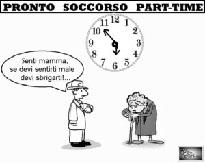 PRONTO SOCCORSO PART TIME 300x238 LE VIGNETTE DI SILVANA