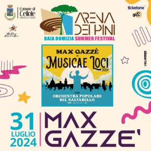 %name CELLOLE, MAX GAZZE IN CONCERTO IL 31 LUGLIO