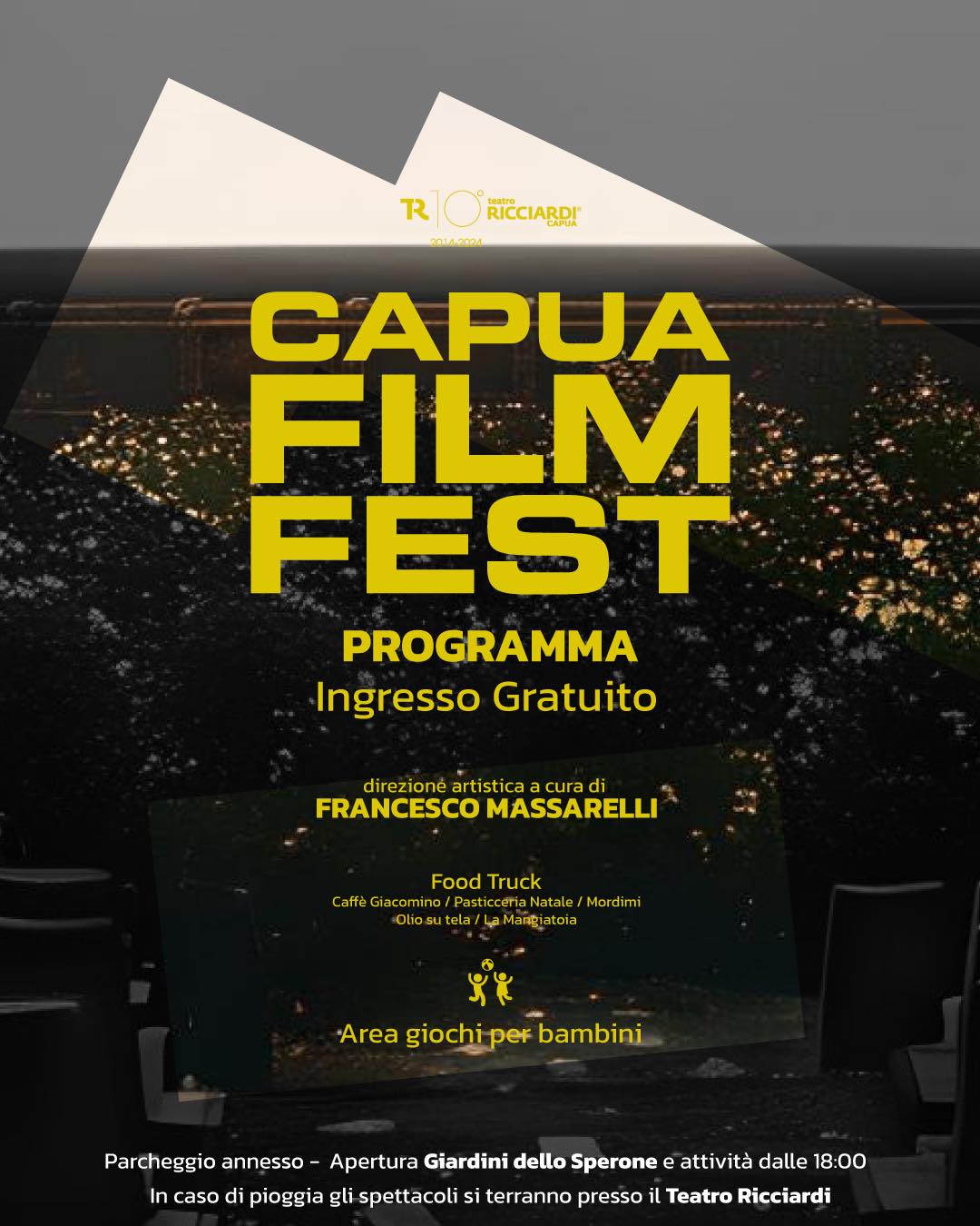 film fest CAPUA, TERZA EDIZIONE DEL CAPUA CINE FEST: IL PROGRAMMA COMPLETO