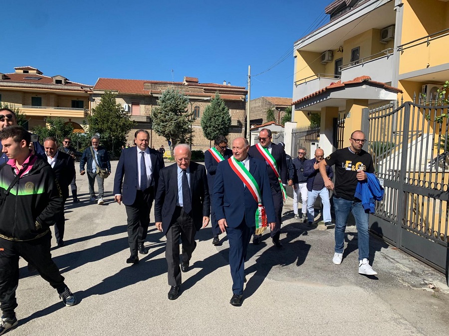 %name PORTICO, INAUGURATO ASILO NIDO ALLA PRESENZA DEL GOVERNATORE DE LUCA