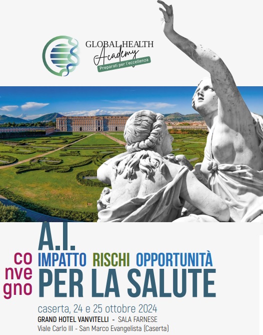 Immagine CONVEGNO GLOBAL HEALTH ACADEMY: A.I. IMPATTO, RISCHI, OPPORTUNITA PER LA SALUTE