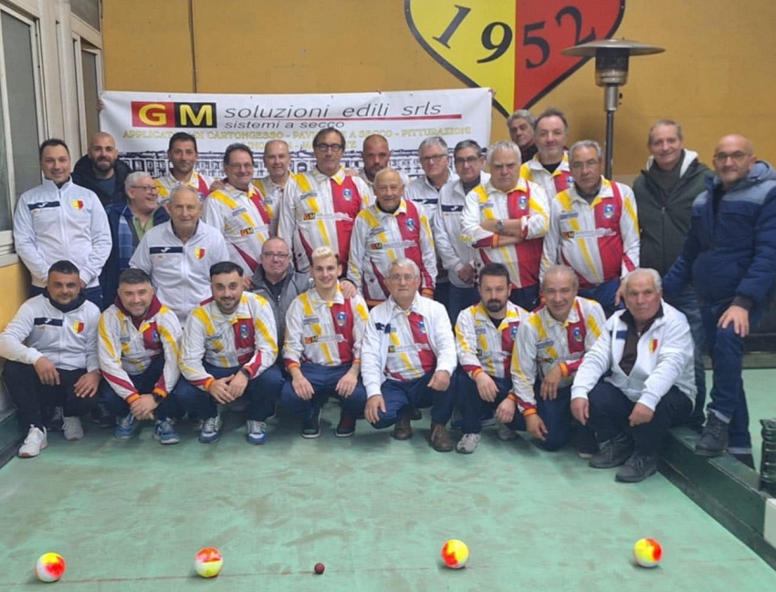 SQUADRA BOCCE CASAGIOVE, AL CIRCOLO DI SANTANTONIO “43° TROFEO SOCI DEFUNTI”