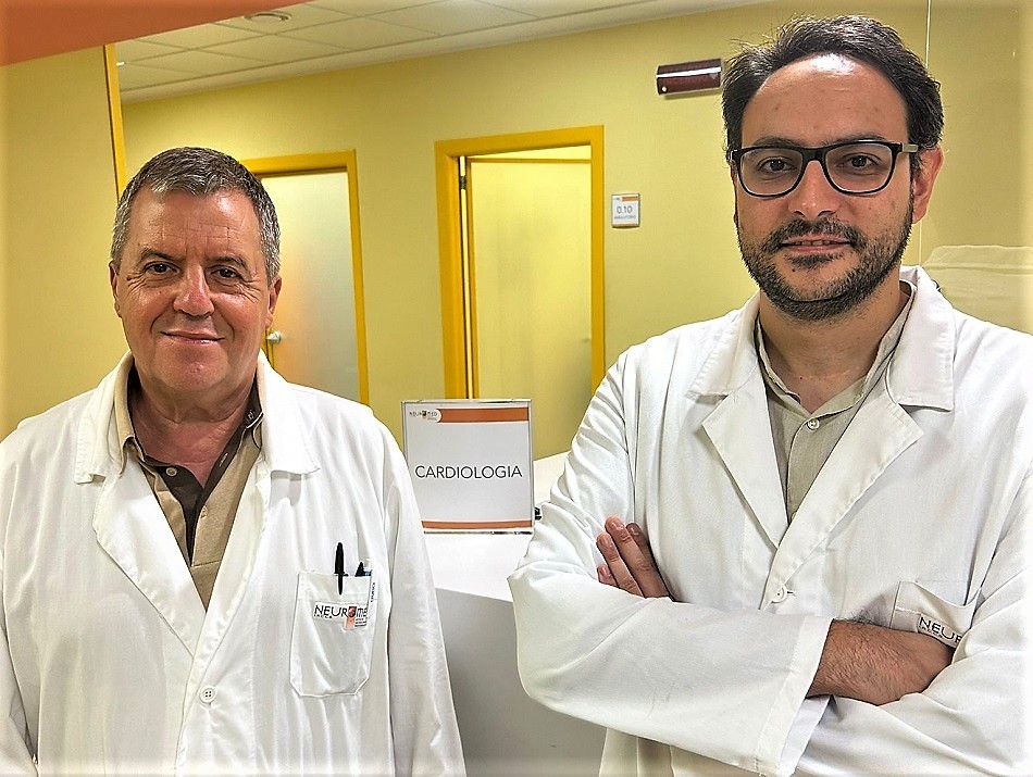 il professor Giuseppe Lembo e lingegner Lorenzo Carnevale DAL NEUROMED UNA PANORAMICA SULLE COMPLESSE RELAZIONI TRA SISTEMA NERVOSO E SISTEMA CARDIOVASCOLARE