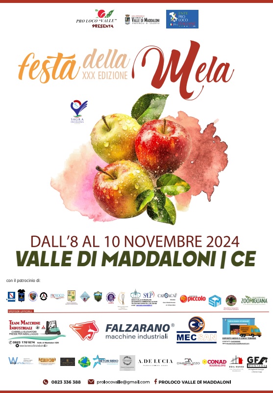 locandina 2 A VALLE DI MADDALONI LA FESTA DELLA MELA