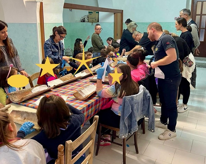 laboratorio creativo il presepe delle famiglie 4 IL PRESEPE NELLE FAMIGLIE, AL VIA IL LABORATORIO CREATIVO PER I BAMBINI DI CAIAZZO