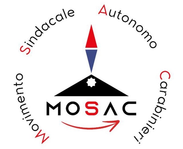 Logo MOSAC: CARABINIERI FIGLI DI UN DIO MINORE, IL FUTURO ESERCITO DEI POVERI